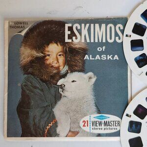 VINTAGE ESKIMOS OF ALASKA VIE MASTER REEL PACKET Sawyers Portland Oregon
